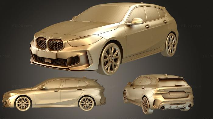 Vehicles (bmw m135i f40 2020, CARS_0861) 3D models for cnc